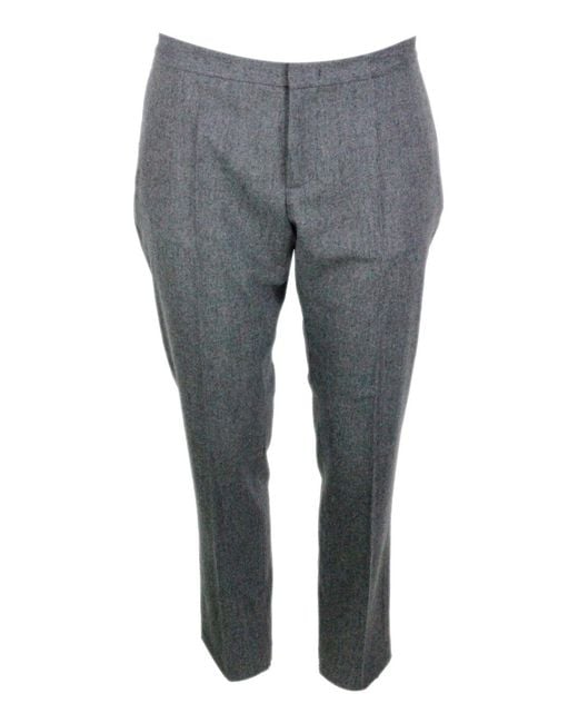 Fabiana Filippi Gray Trousers 94Wv 5Ws 1Ea