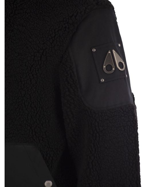 Moose Knuckles Black Saglek for men