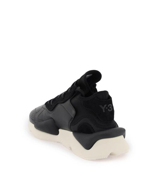 Y-3 Black Y 3 Kaiwa Sneakers