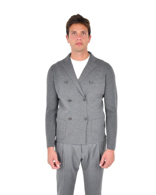 Drumohr Blue Blazer for men
