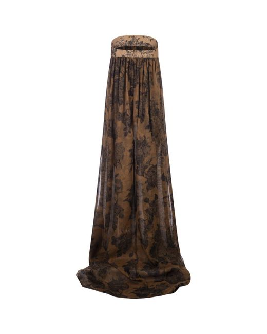 Max Mara Brown Bronze Acqua1234 Dress