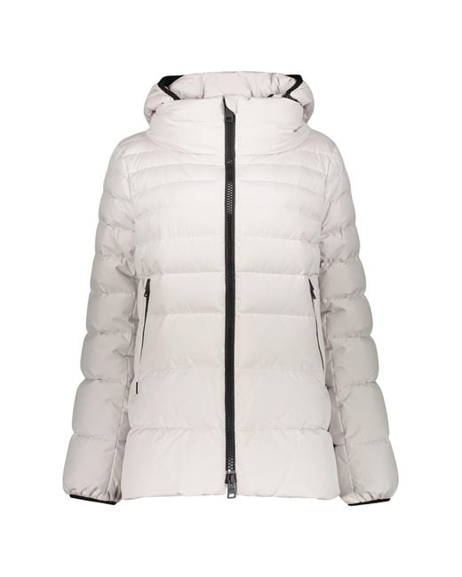 Herno Multicolor Hooded Full-Zip Down Jacket