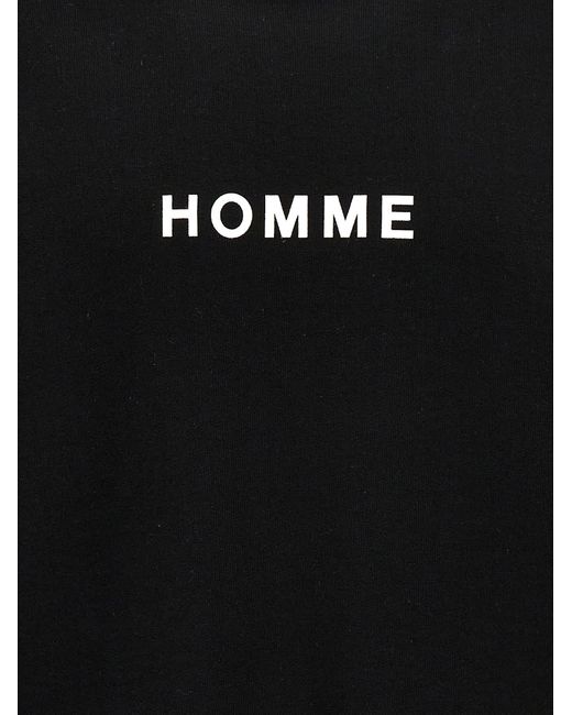Comme des Garçons Black Logo Print Sweatshirt for men