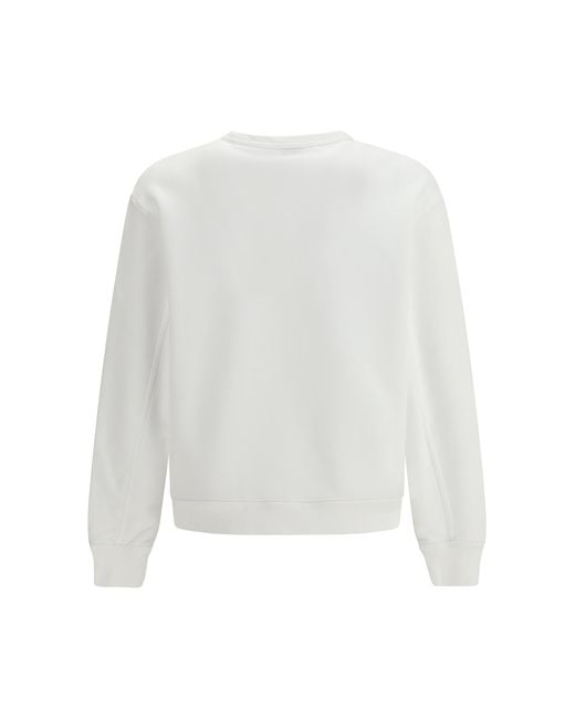 KENZO White Boke Flower 2.0 Cotton Sweatshirt Sweatshirts for men