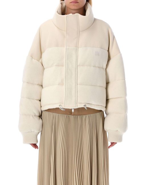 Amiri Knit Puffer Jacket in Natural - Save 23% | Lyst