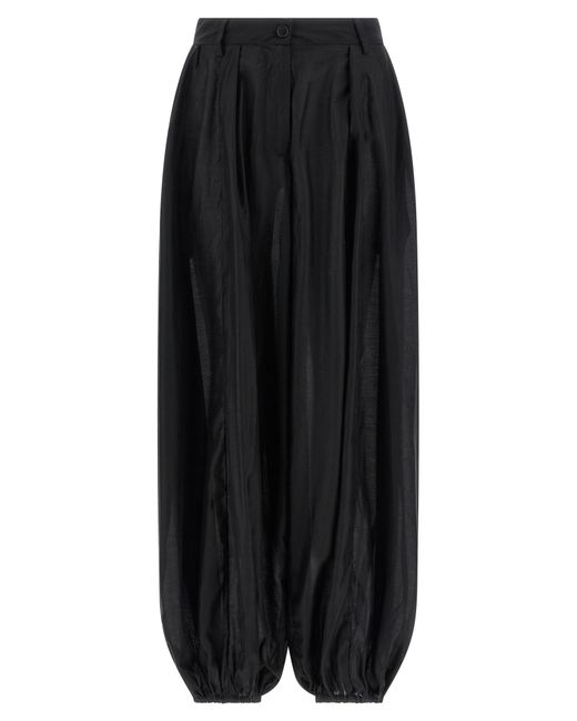 Thelatest Black Dilan Pants Lyocell
