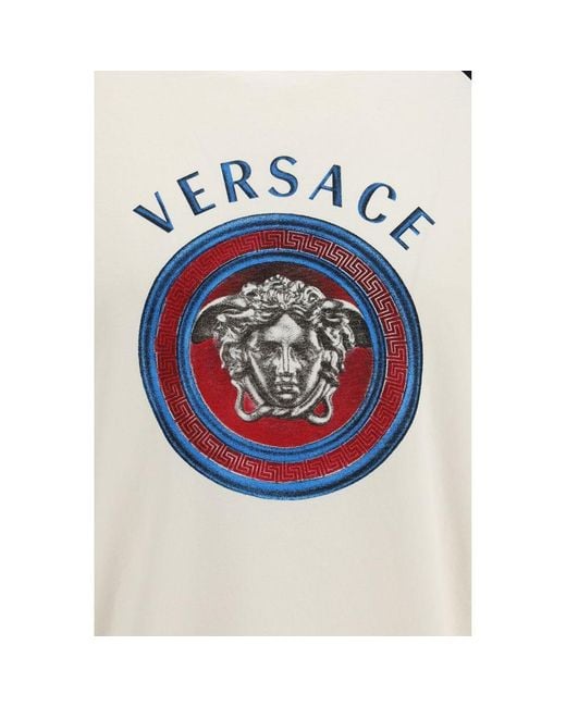 Versace Black White Cotton T for men