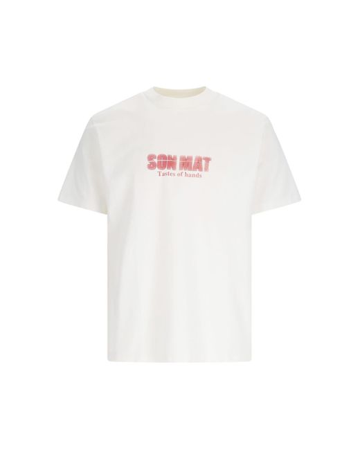 Our Legacy White 'son-mat Print' T-shirt for men