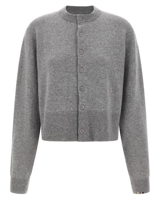 Extreme Cashmere Gray N°170 Chou Cardigan