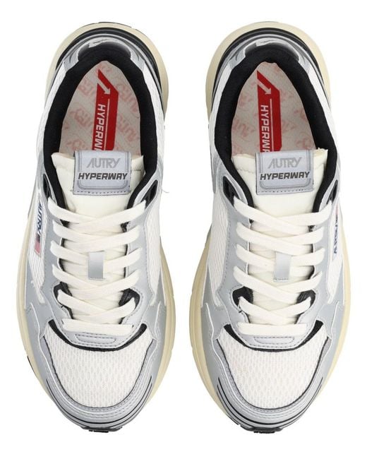 Autry Multicolor Hyperway Sneaker Polyurethane Trainers