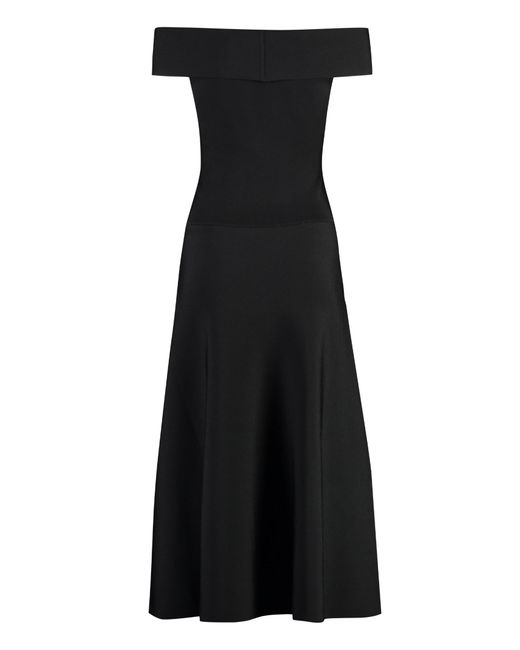 Fabiana Filippi Black Knitted Dress