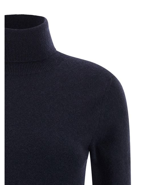 Balenciaga Blue 'Standard Turtleneck' Turtleneck Sweater
