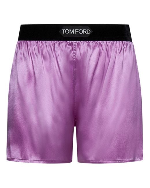 Tom Ford Purple Shorts