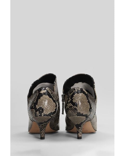 The Seller Multicolor High Heels Ankle Boots