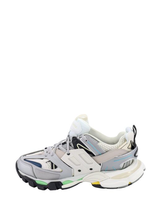 Balenciaga White Track Sneakers for men