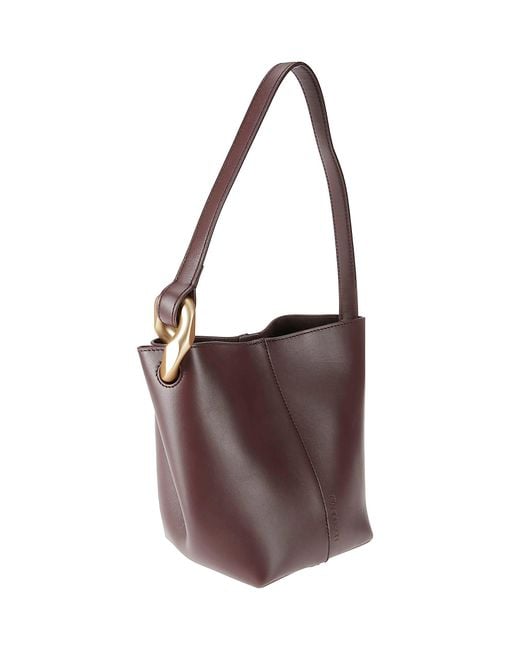 J.W. Anderson Purple The Jwa Corner Small Bucket