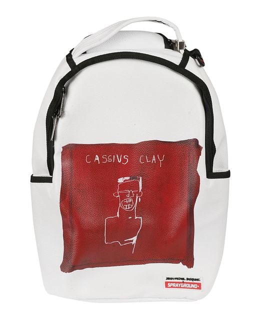 Sprayground Red Cassius Clay Backpack