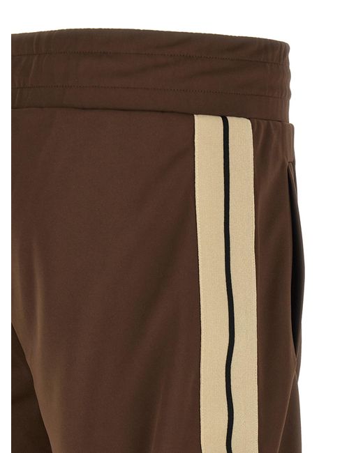 Palm Angels Brown Polyester Joggers (Workout Pants) for men