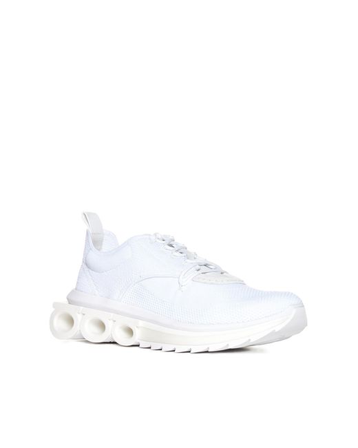 Ferragamo shop sneakers white