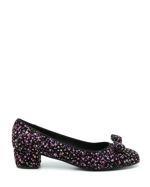 Ferragamo Black Pumps