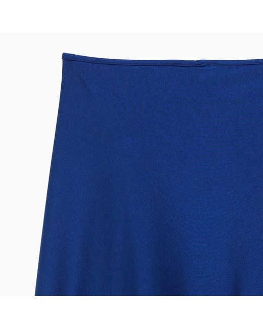 Coperni Blue Flower Skirt