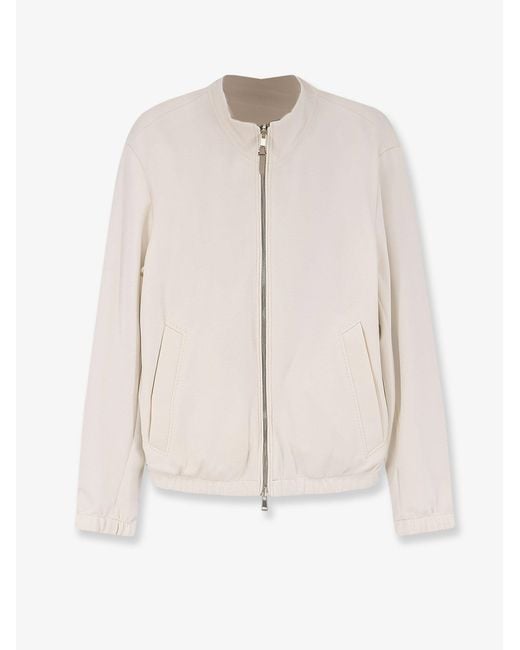 Boss Natural Bomber Jacket Reversible Modal for men