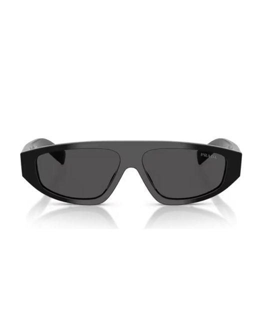 Prada Black Pr C02S Acetato Sunglasses
