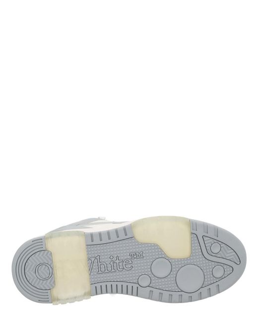 Off-White c/o Virgil Abloh White Out Of Office Sneaker Bovine Leather Trainers for men
