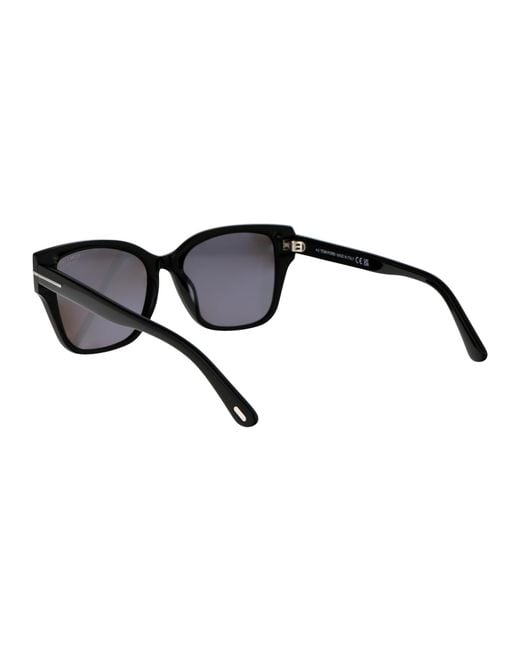 Tom Ford Black Ft1108 01D Acetate Sunglasses