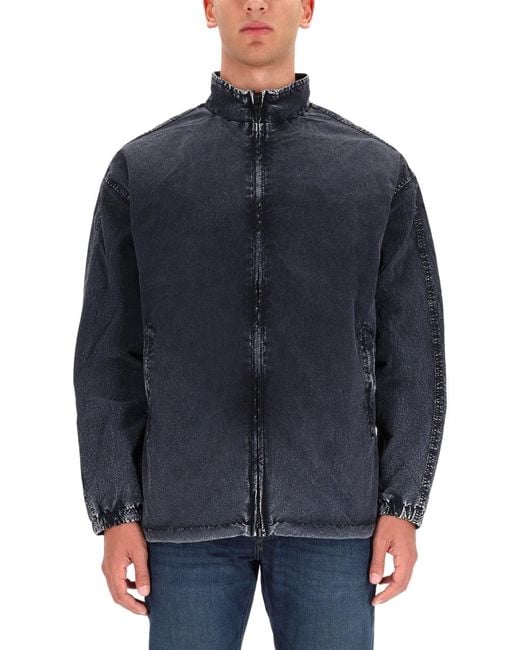 DIESEL Blue J-Wilson Jacket Nylon for men