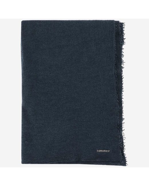 Faliero Sarti Blue New Pedro Scarf Cashmere for men