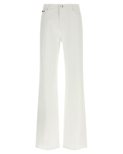 Dolce & Gabbana White Denim Jeans