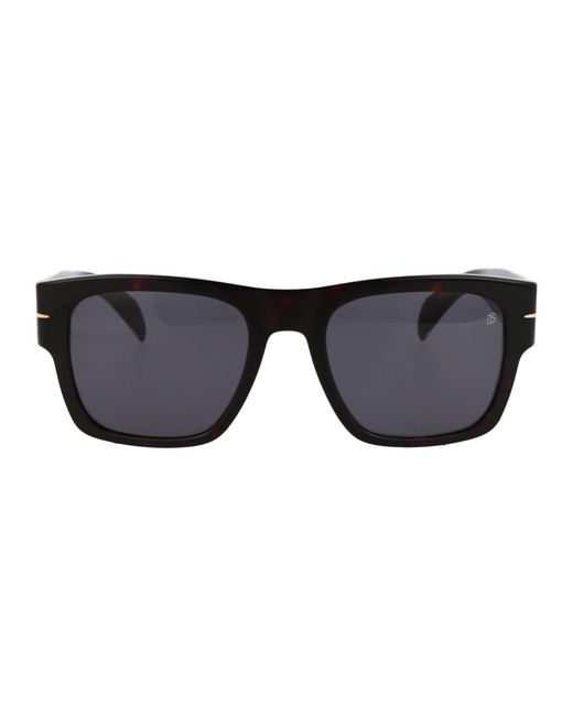 David Beckham Black Db 7000/s Bold Sunglasses for men