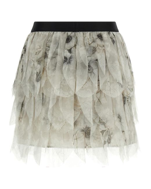 Max Mara Gray 'Mxstalco' Skirt