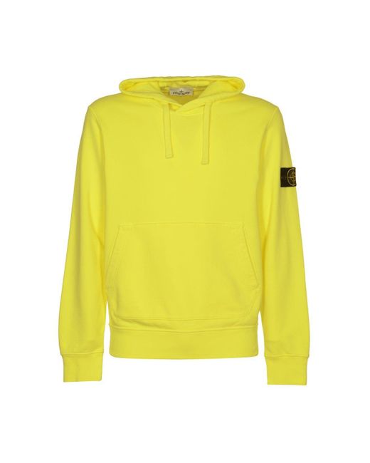 Stone Island Yellow Sweaters for men