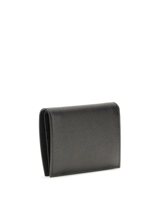Ferragamo Black Calfskin Wallet Calf Leather & Purses