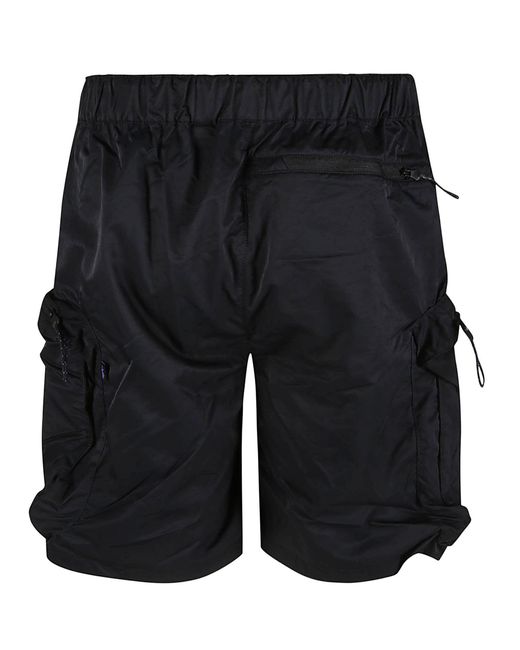 Alpha Industries Black Utility Uv Shorts for men