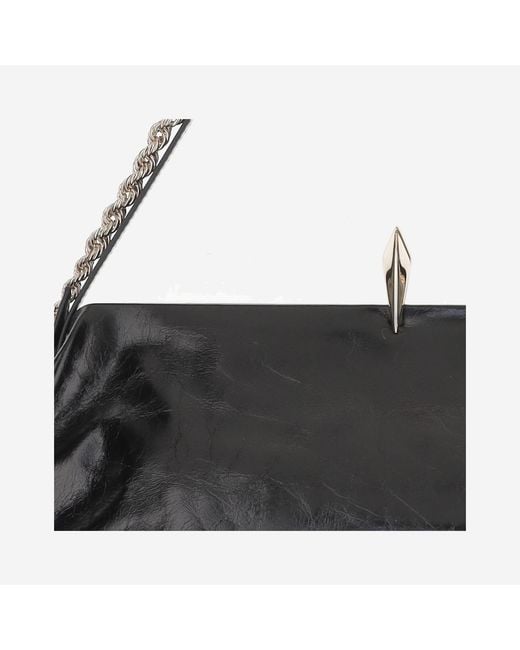 Benedetta Bruzziches Black Sophia Leather Bag Calfskin Shoulder