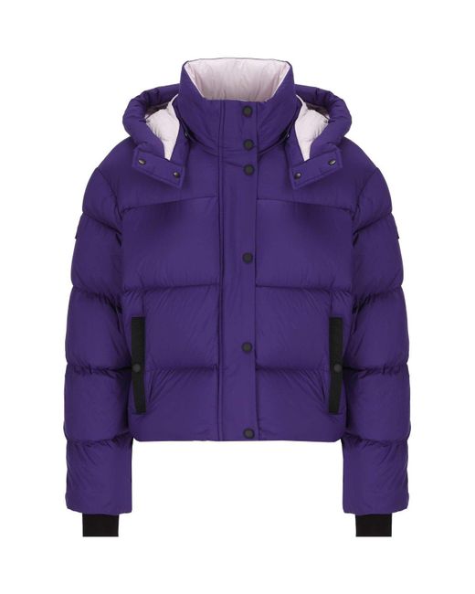 Moose Knuckles Synthetic Prospect Puffer Jacket in Purple/Indigo ...