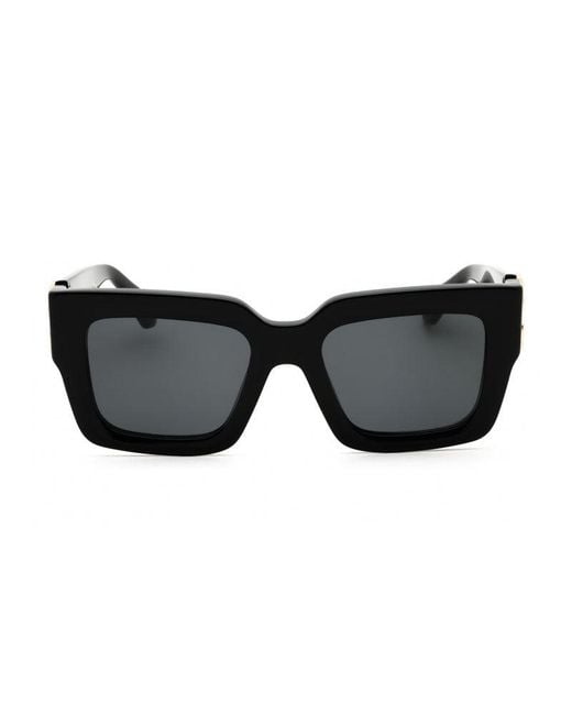 Off-White c/o Virgil Abloh Black Frame And Lens Sunglasses