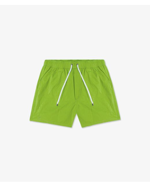 Larusmiani Green Swim Shorts Dorji Mare Swimming Trunks for men