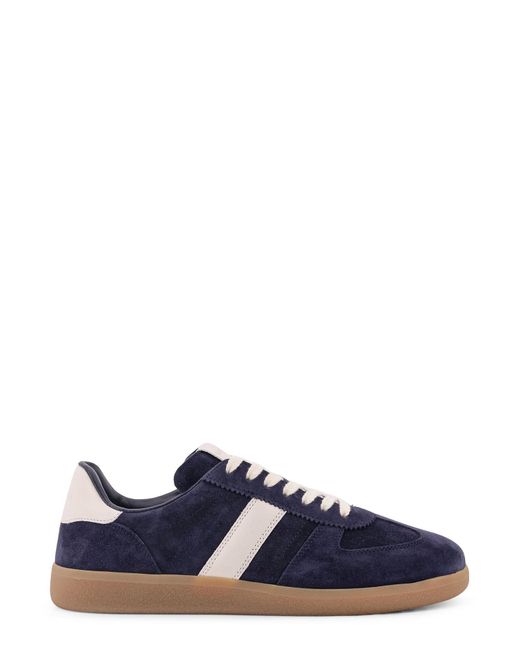 Tom Ford Blue Low-Top Suede Sneakers for men