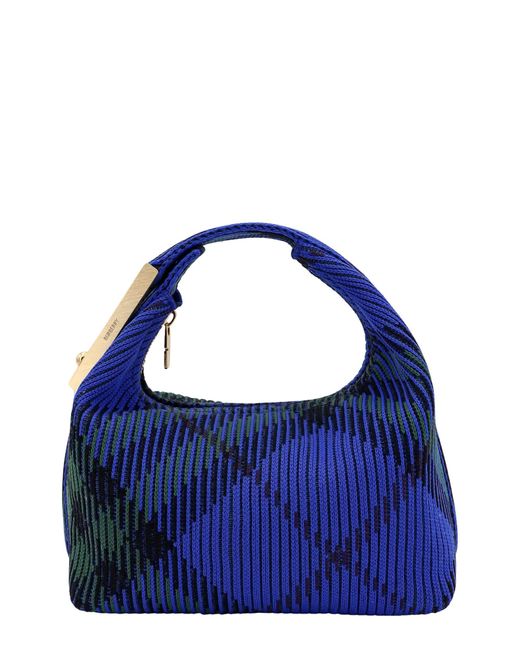 Burberry Blue Peg Mini Handbag