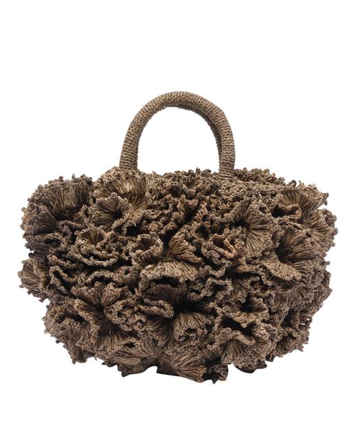 IBELIV Brown Coral Hand Bag