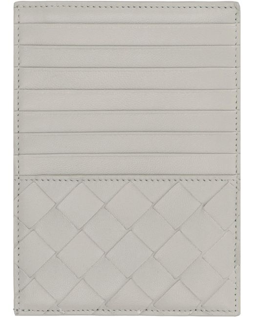 Bottega Passport Holder in Grey Lyst UK