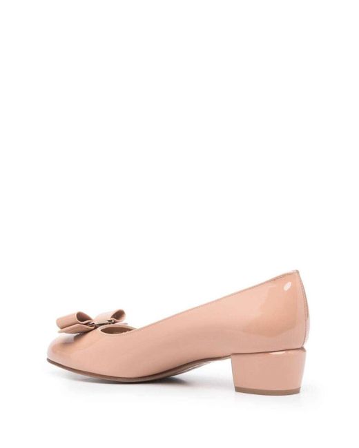 Ferragamo Pink Flat Shoes