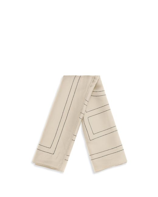 Totême  Natural Silk Scarf