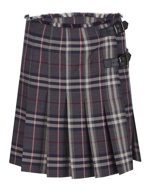 Burberry Multicolor Au25-Ww-Giu Skirt