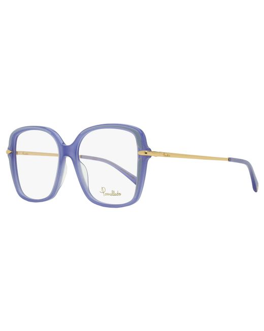 Pomellato Black Square Eyeglasses Pm0090O 002- 53Mm Plastic (Acetate)/Metal