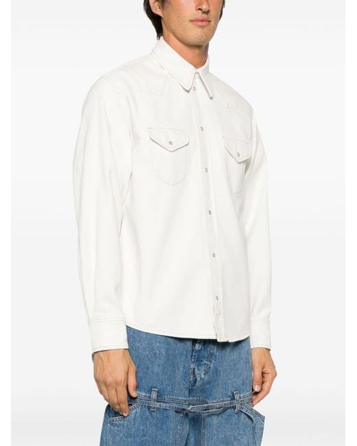 Bally White Cotton Shirt